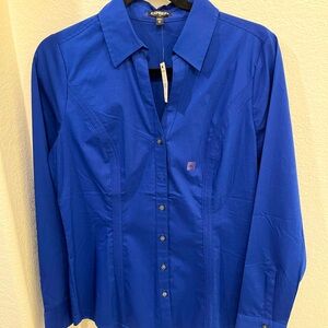 Royal Blue Button Down